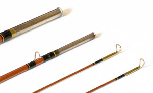 Phillipson Premium Bamboo Rod 8'6 3/2 6wt - ferrules and tip tops detail