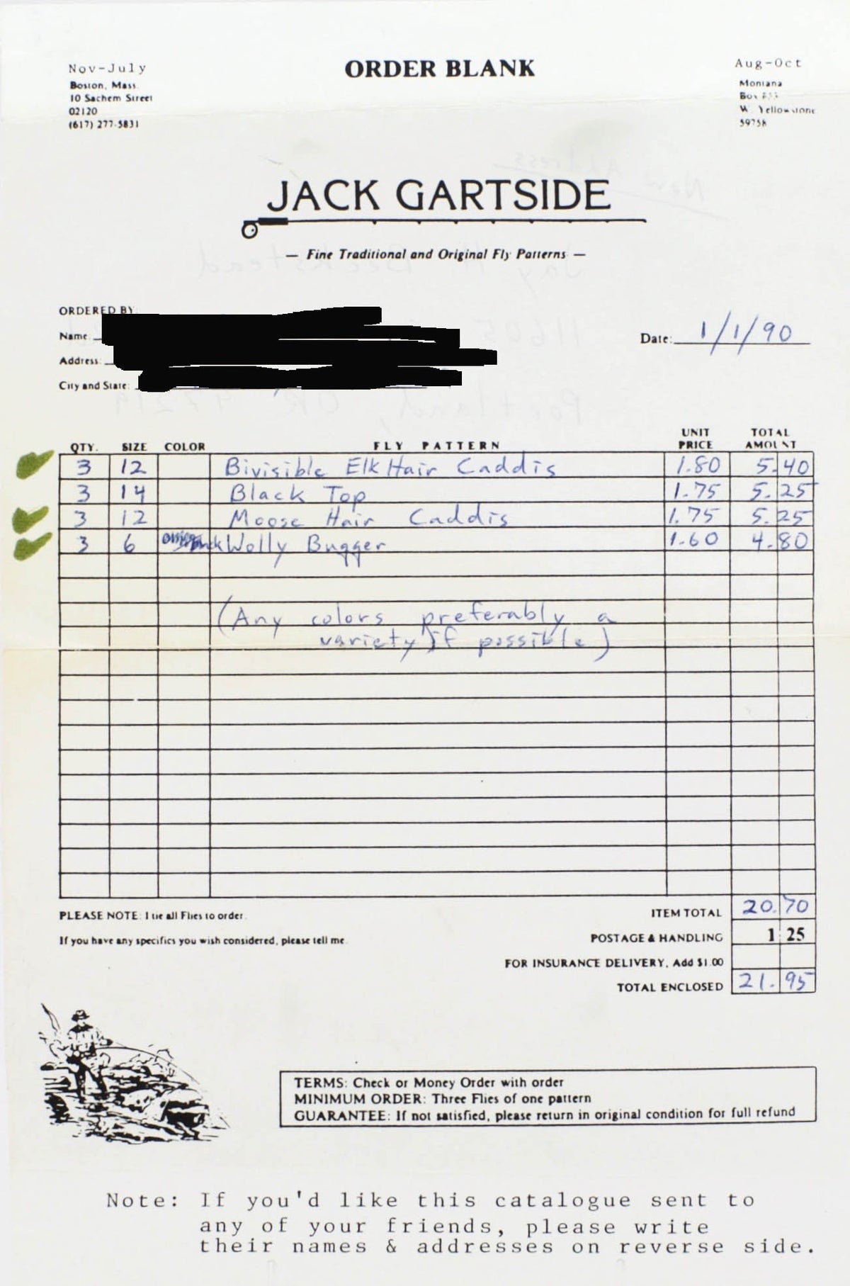 Gartside, Jack - Fly and Ephemera Collection 