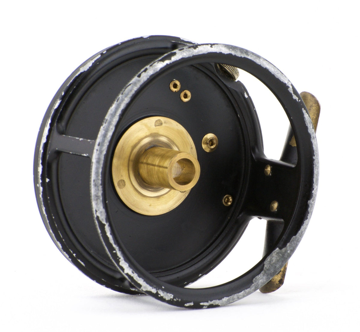 Hardy Perfect 3" Wide Drum Fly Reel w/ War-Time Black Finish