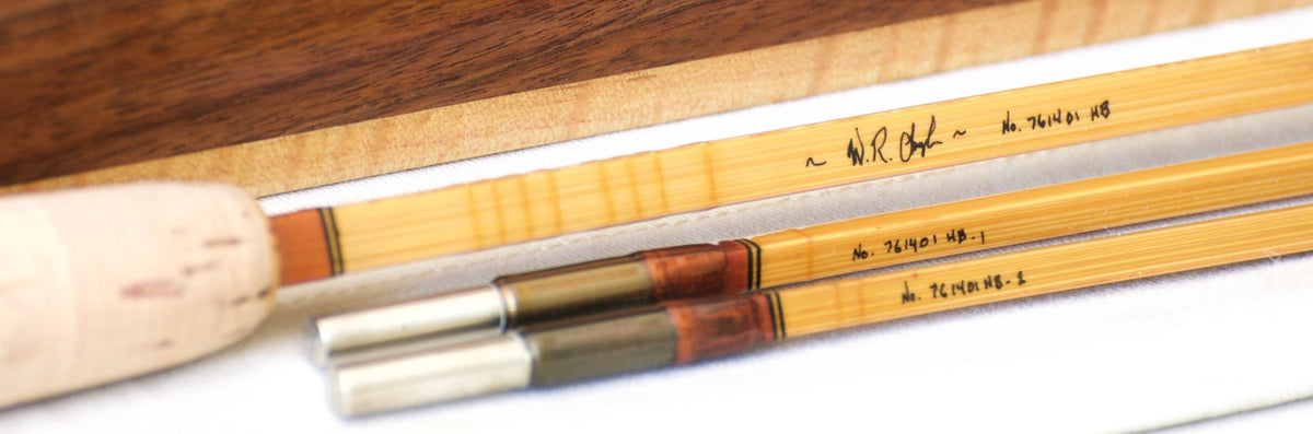 Taylor, W.R. (Bill) - 7'6 5wt Hollowbuilt Quad Bamboo Rod 