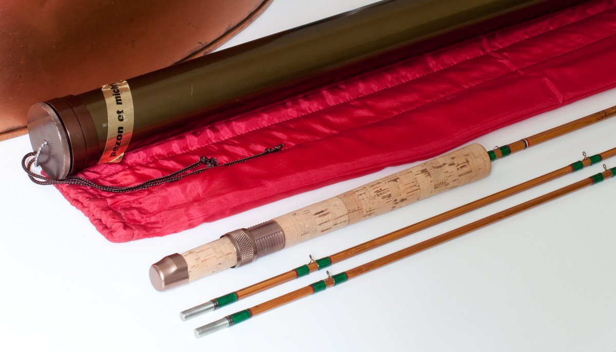 Pezon et Michel Super Parabolic PPP, "Colorado - Type Pate" Bamboo Rod 7'7 2/2 5wt 