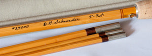 Schroeder, Don -- 9' 9wt 3/2 Bamboo Rod 