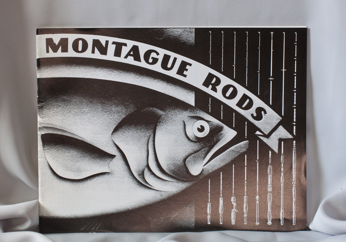 antique montegue fishing pole Montague Rods Reproduction Catalog 1939