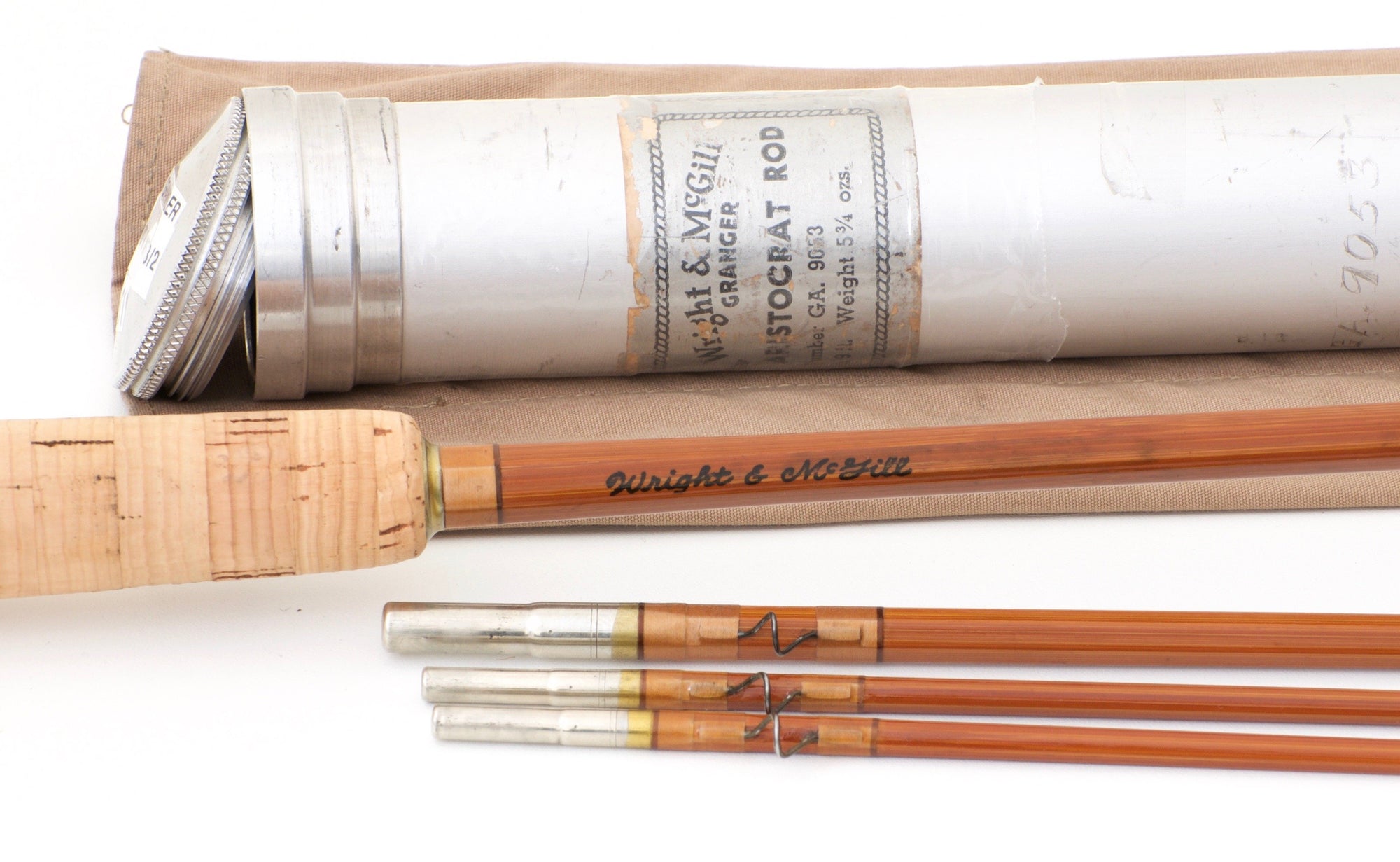 Wright & McGill Granger Aristocrat Model 9053 Bamboo Rod