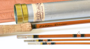 Phillipson Premium Bamboo Rod 8'6 3/2 6wt - handle grip and reel seat detail