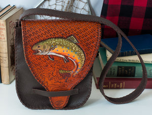 Annie Margarita Leather "Brookie" Satchel 