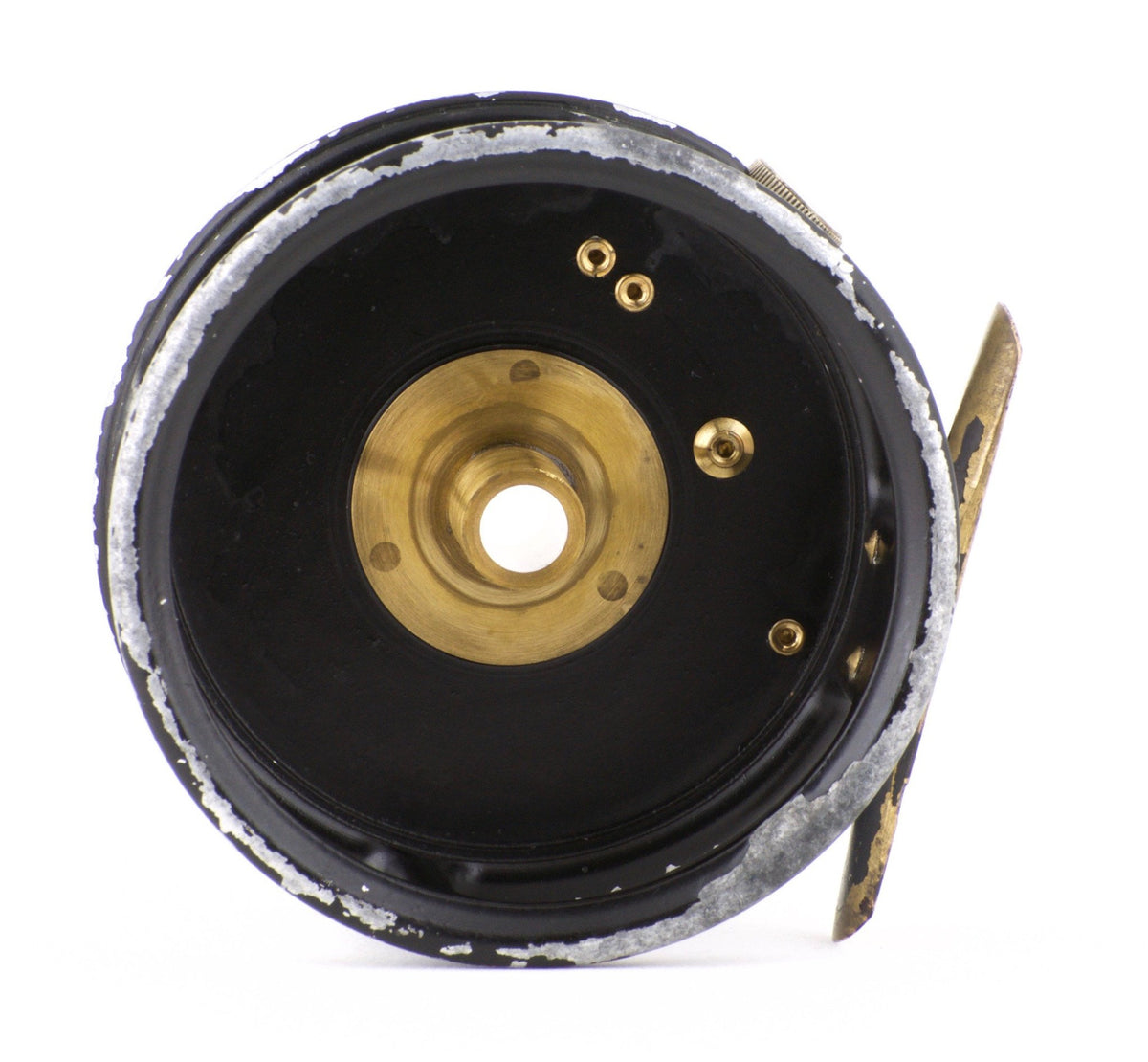 Hardy Perfect 3" Wide Drum Fly Reel w/ War-Time Black Finish 