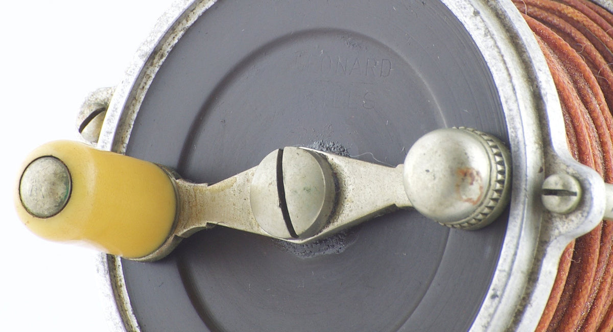 Leonard Mills Model 44B Raised Pillar Fly Reel