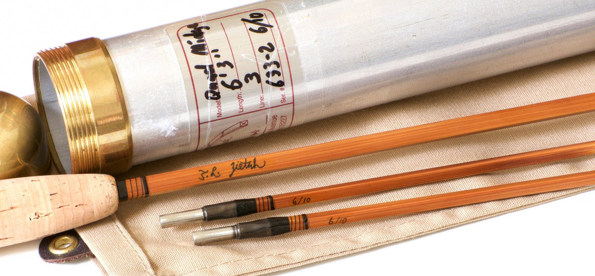 Zietak, Tim -- 6'3 3wt Quad Bamboo Rod