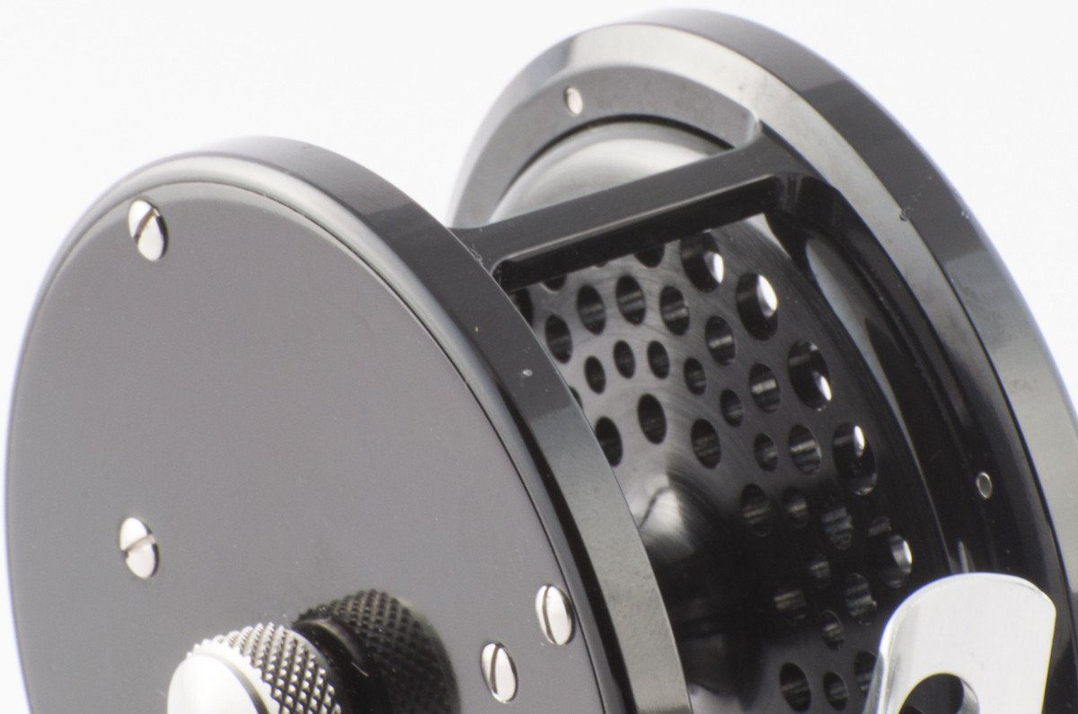 Joe Saracione 3" Mark IV Trout Fly Reel - All Black RHW