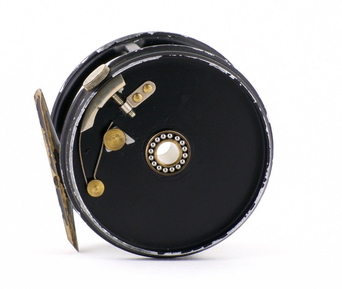 Hardy Perfect 3" Wide Drum Fly Reel w/ War-Time Black Finish 