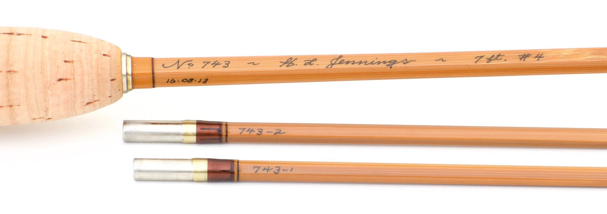 Jennings, Homer -- 7' 2/2 4wt Bamboo Rod