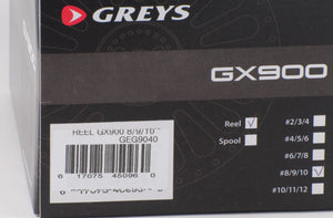 Greys GX900 8/9/10 Fly Reel