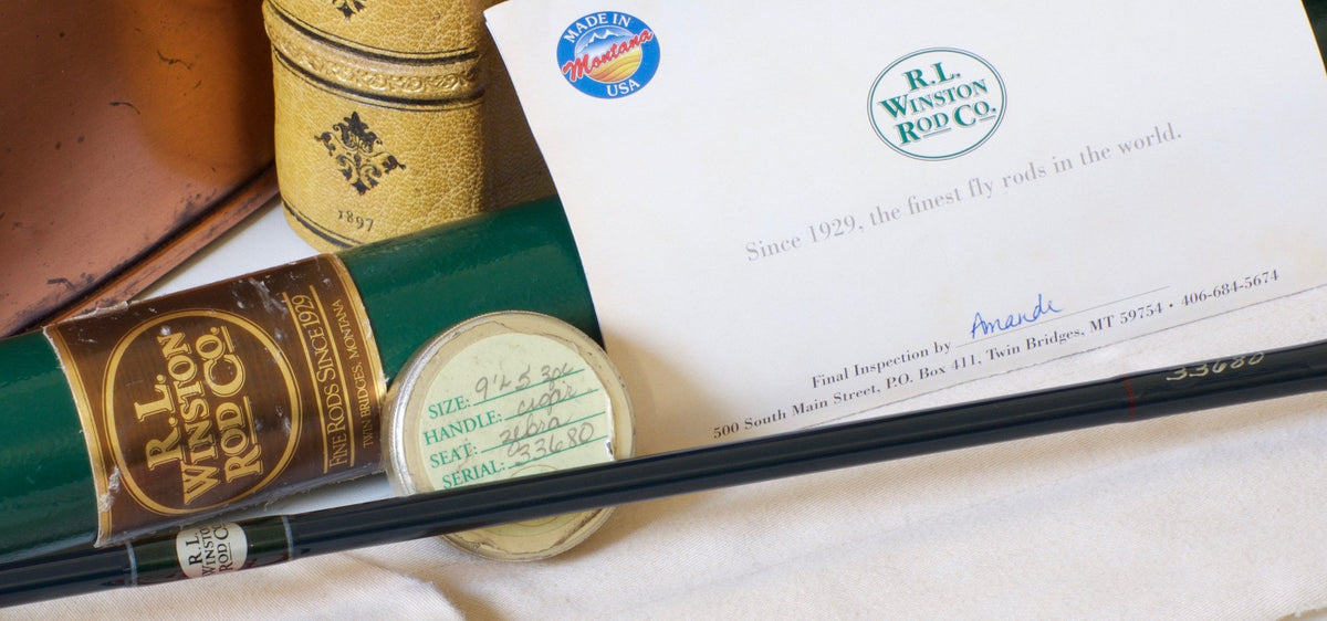 Winston IM6 Graphite Rod 9' 5wt 3pc 