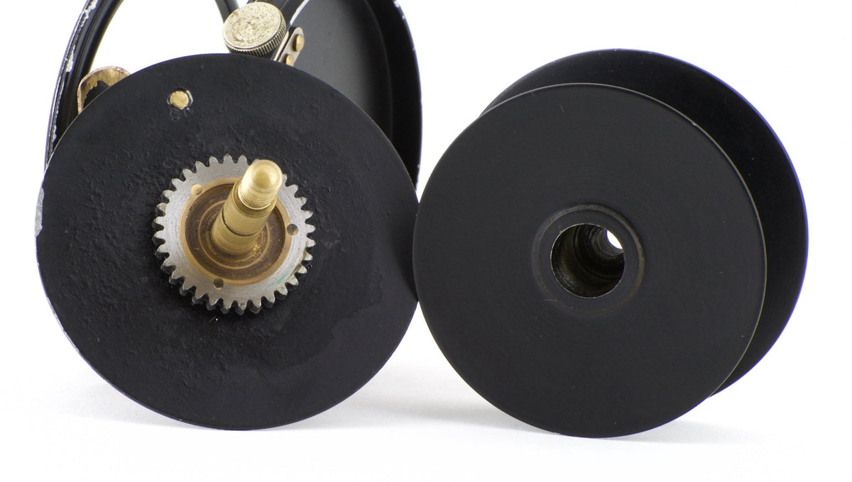 Hardy Perfect 3" Wide Drum Fly Reel w/ War-Time Black Finish 