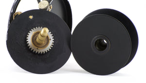 Hardy Perfect 3" Wide Drum Fly Reel w/ War-Time Black Finish 