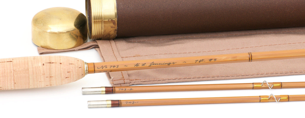 Jennings, Homer -- 7' 2/2 4wt Bamboo Rod