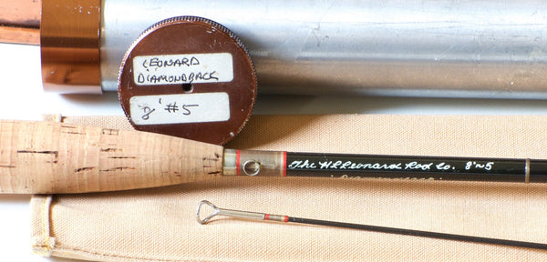 Leonard, Diamondback Graphite Fly Rod 8' 5wt Spinoza