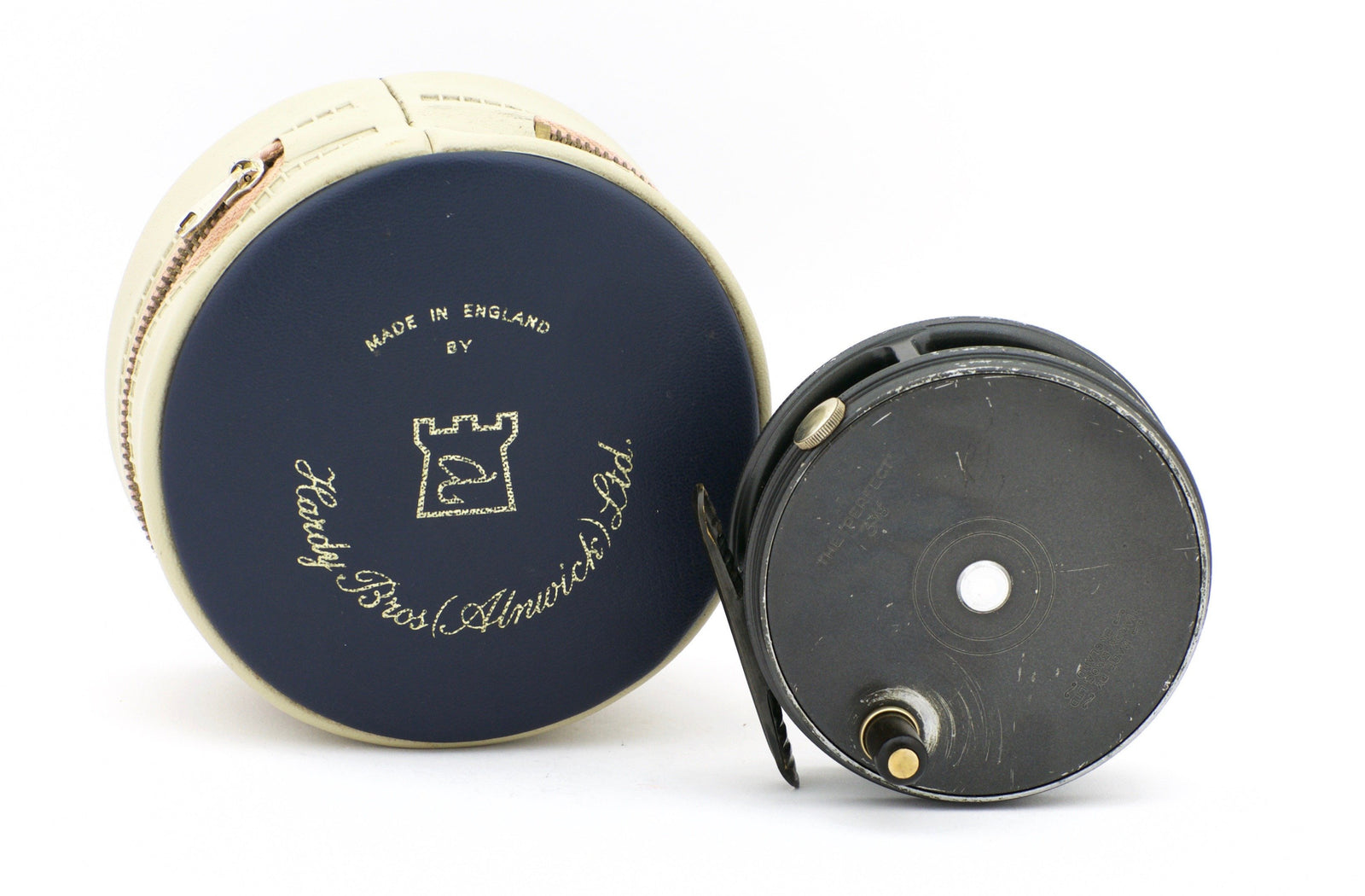 Hardy Perfect 3 3/8" Fly Reel w/ Spare Spool 