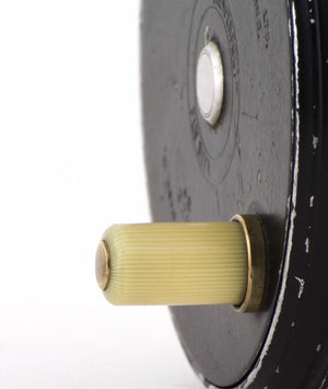 Hardy Perfect 3" Wide Drum Fly Reel w/ War-Time Black Finish 