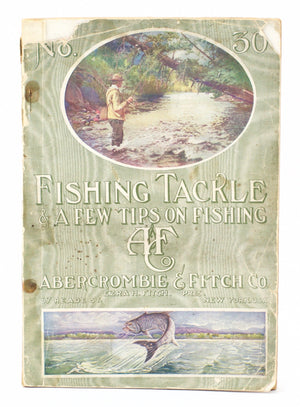Abercrombie & Fitch (A&F) Tackle Catalog 1911 