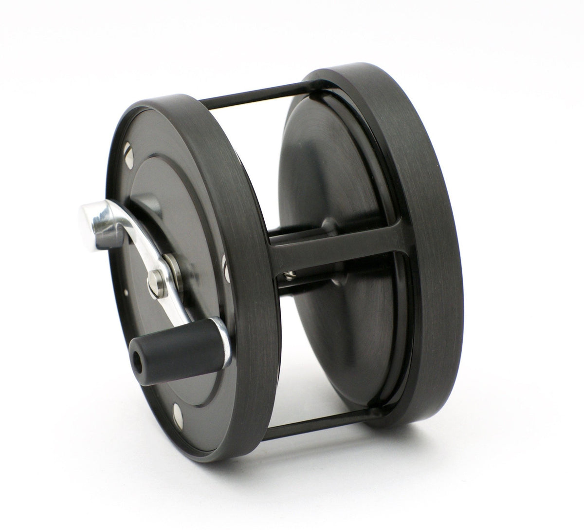 Bogdan Model 400 Fly Reel and Spare Spool - RHW All-Black