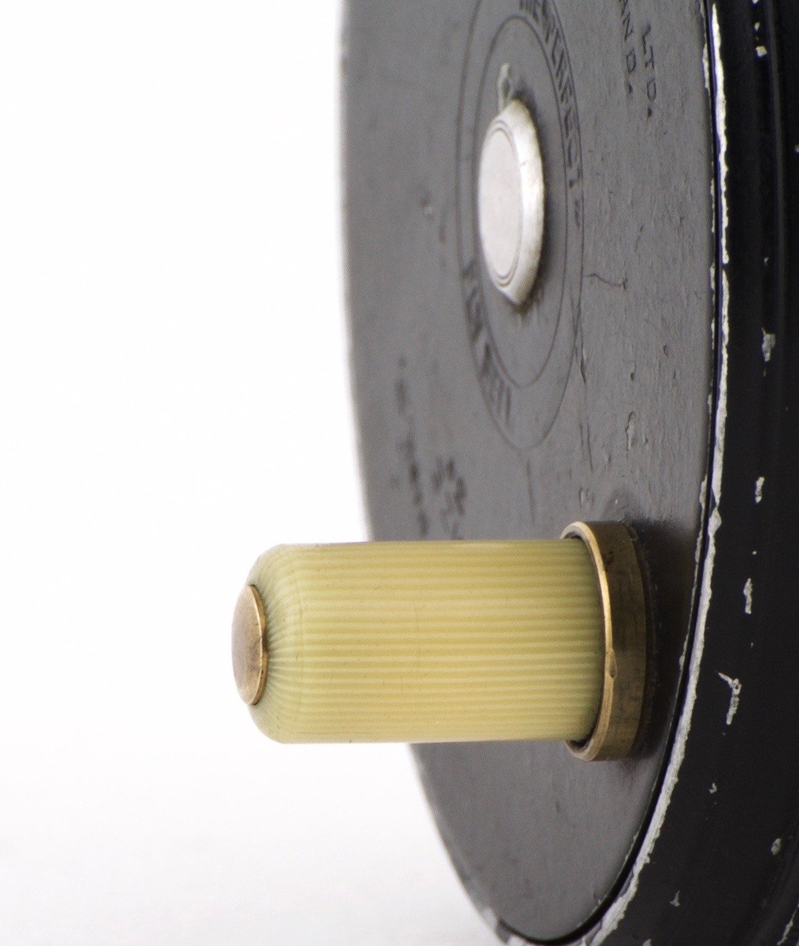 Hardy Perfect 3" Wide Drum Fly Reel w/ War-Time Black Finish