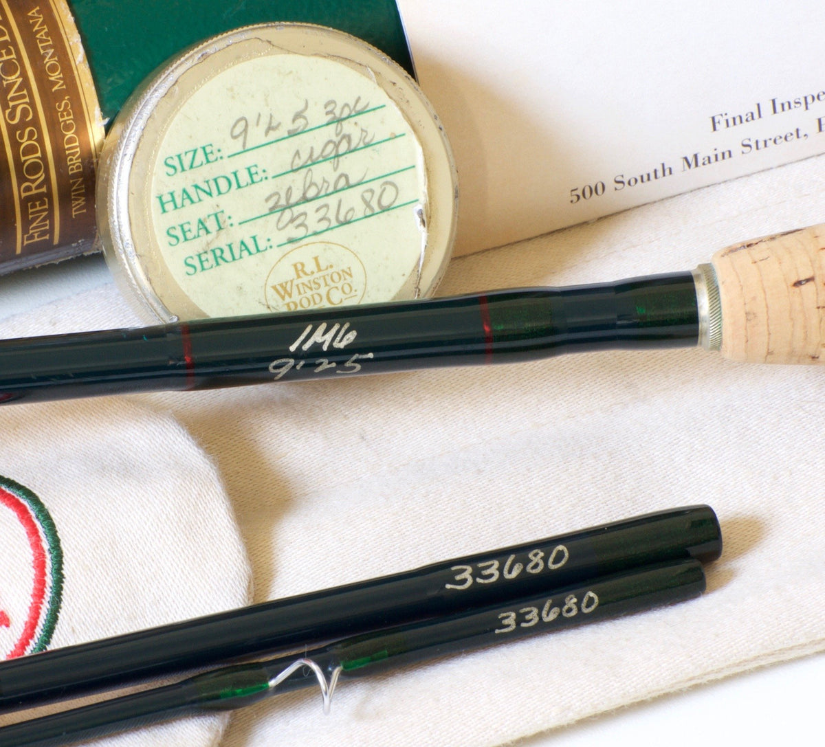 Winston IM6 Graphite Rod 9' 5wt 3pc 