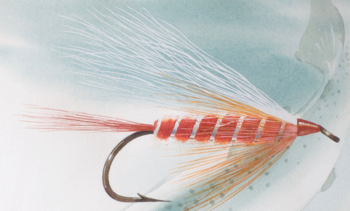 Eddy, Bob -- "Van Luven Orange" Watercolor 