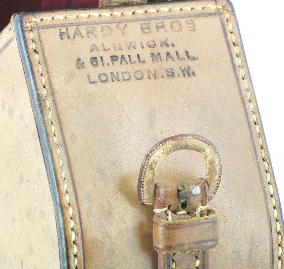 Hardy Block Leather Reel Case for 3 3/8" Perfect