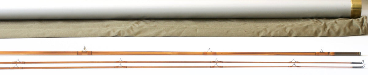 Bob Summers Model 275 Deluxe Bamboo Rod 7'6" 2/2 #4 - overall view