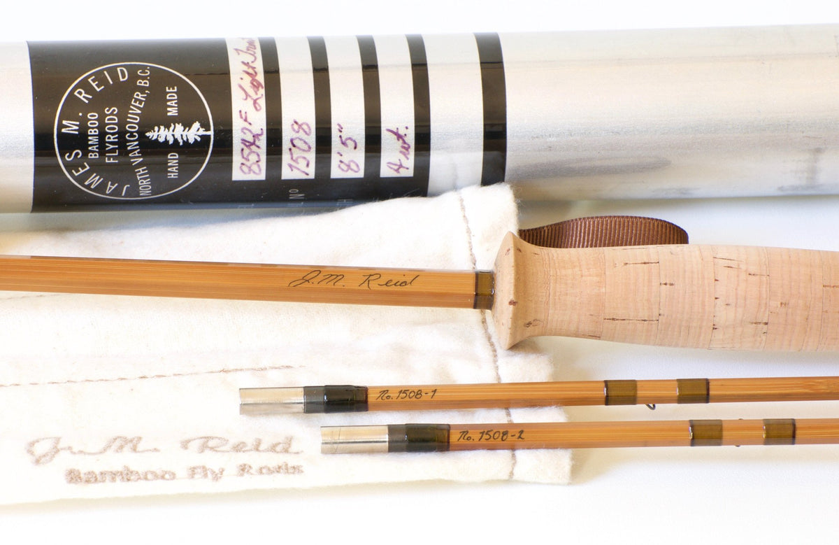 Reid, James - 8'5 4wt Hollowbuilt Bamboo Rod 