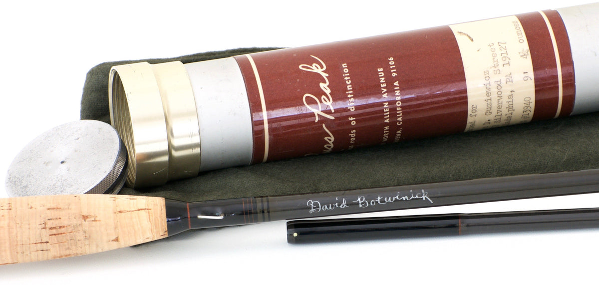 Peak, Russ -- Zenith Graphite Rod -- 9' 8wt 