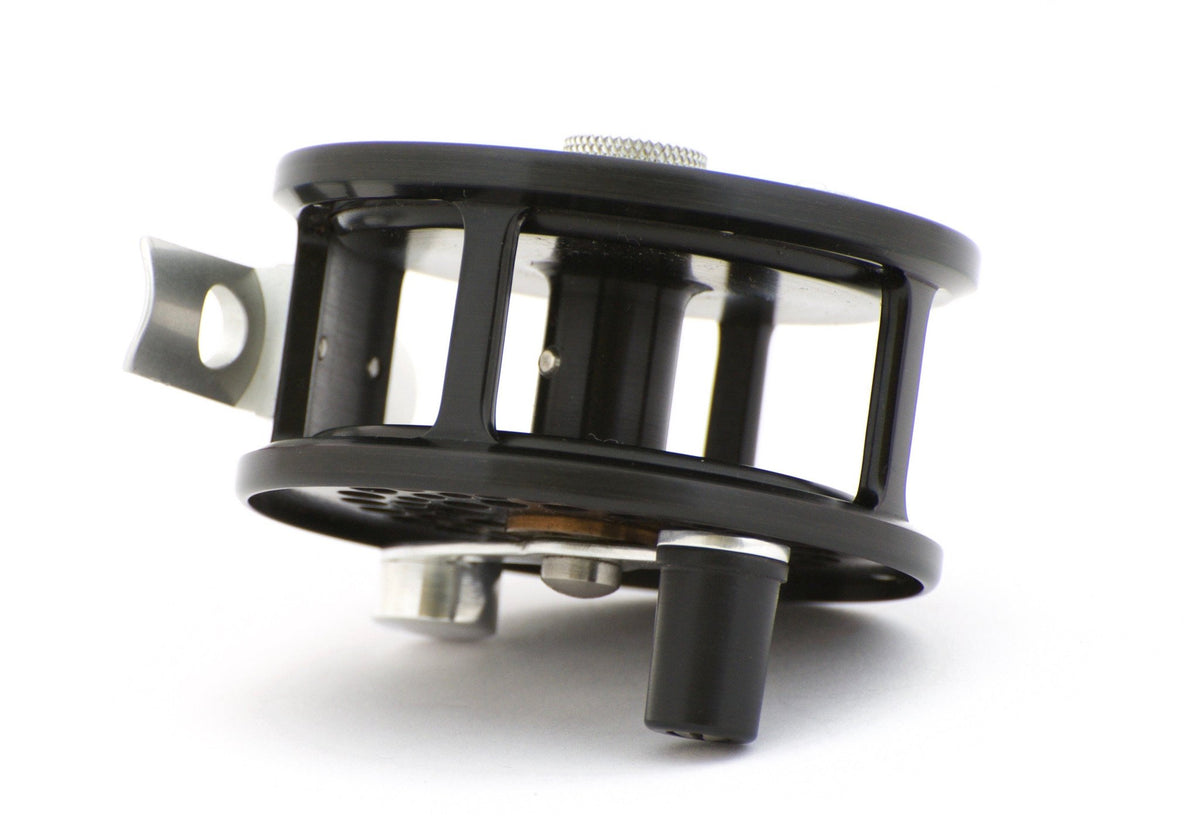 Bogdan Baby Trout Wide Fly Reel - All Black