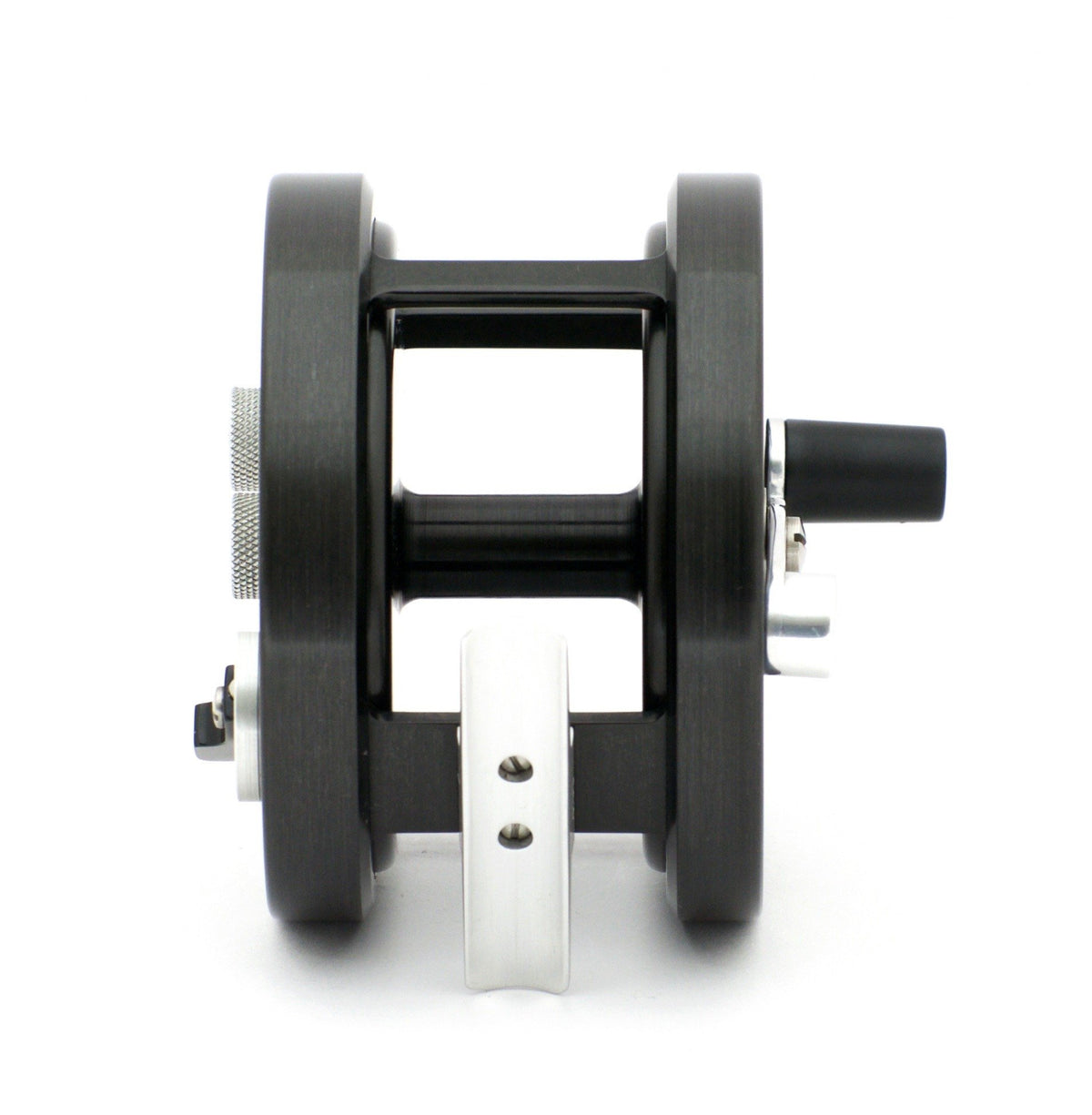 Bogdan Model 400 Fly Reel and Spare Spool - RHW All-Black