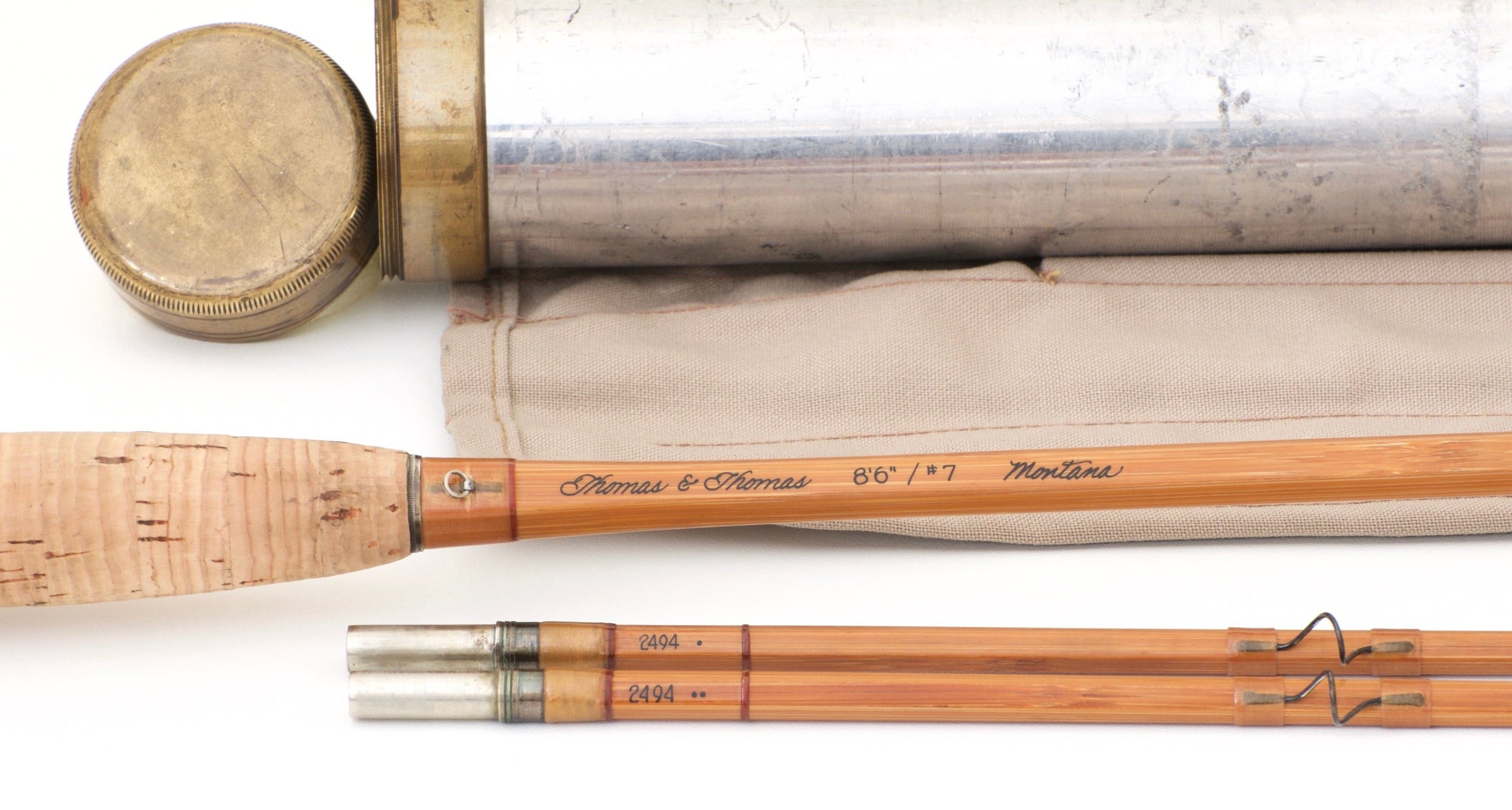 Thomas & Thomas Montana 8'6 7wt Bamboo Rod