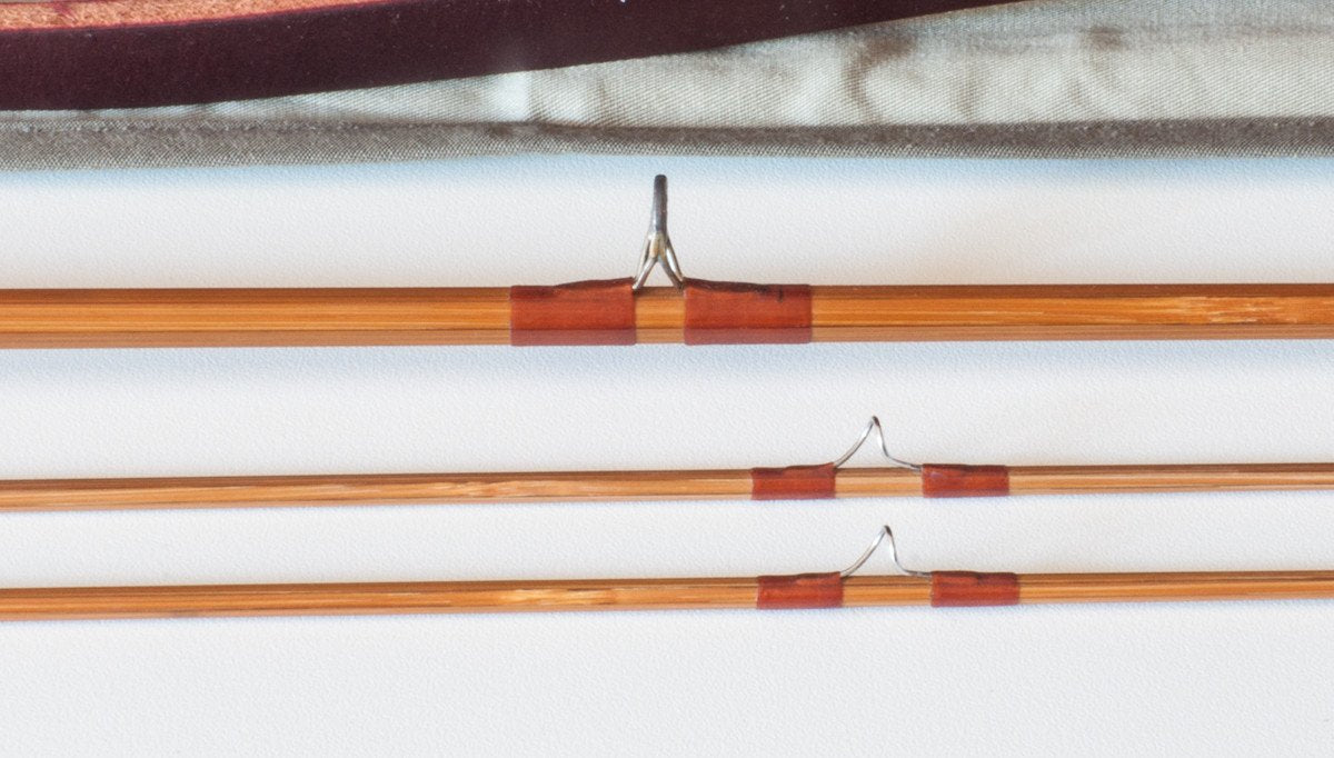 Orvis Wes Jordan 7'6 2/2 5wt Bamboo Rod with Leather Tube