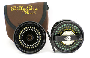 Billy Pate Salmon Fly Reel and Spare Spool - All Black