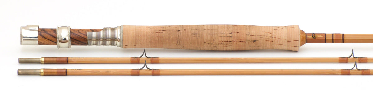 R.L. Winston Bamboo Rod (w/ Arne Mason Case) 8' 2/2 #5 - maker signature and rod markings