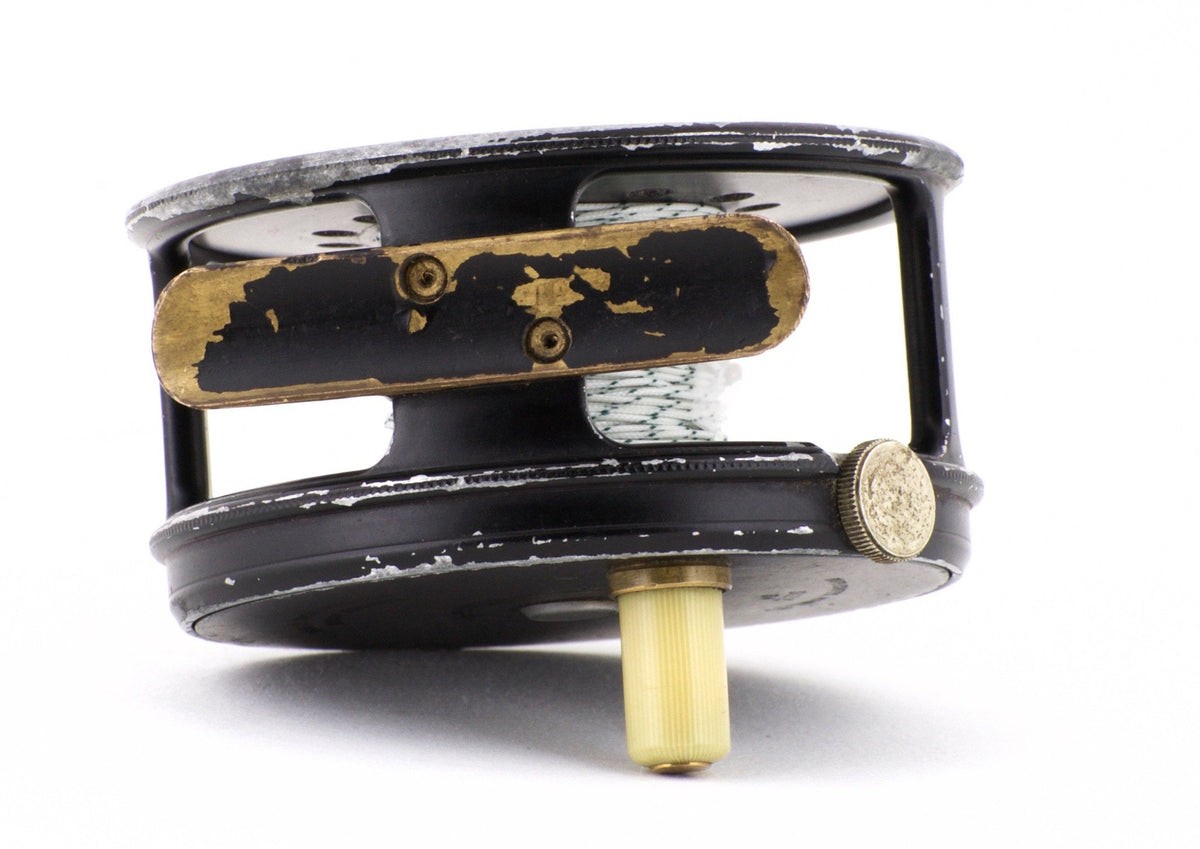 Hardy Perfect 3" Wide Drum Fly Reel w/ War-Time Black Finish