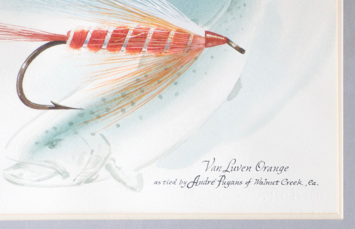 Eddy, Bob -- "Van Luven Orange" Watercolor 