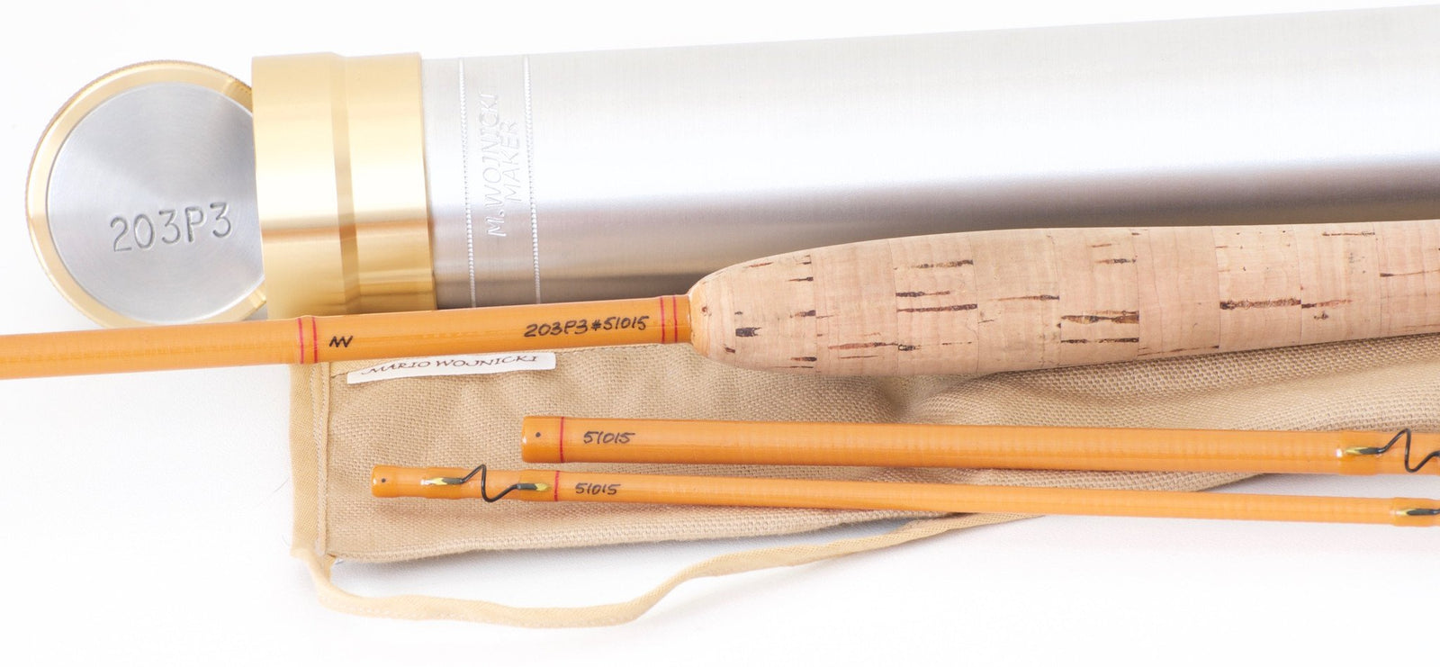 Wojnicki, Mario -- Model 203P3 6'8 3wt Fiberglass Rod 