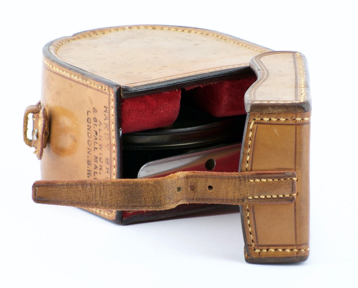 Hardy Block Leather Reel Case for 3 3/8" Perfect 