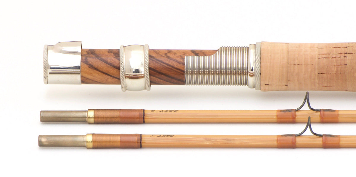 R.L. Winston Bamboo Rod (w/ Arne Mason Case) 8' 2/2 #5 - rod sections with wraps