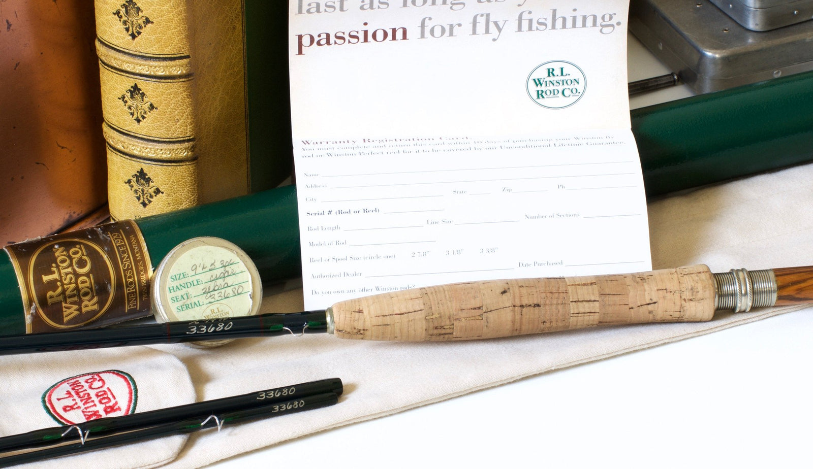 Winston IM6 Graphite Rod 9' 5wt 3pc 