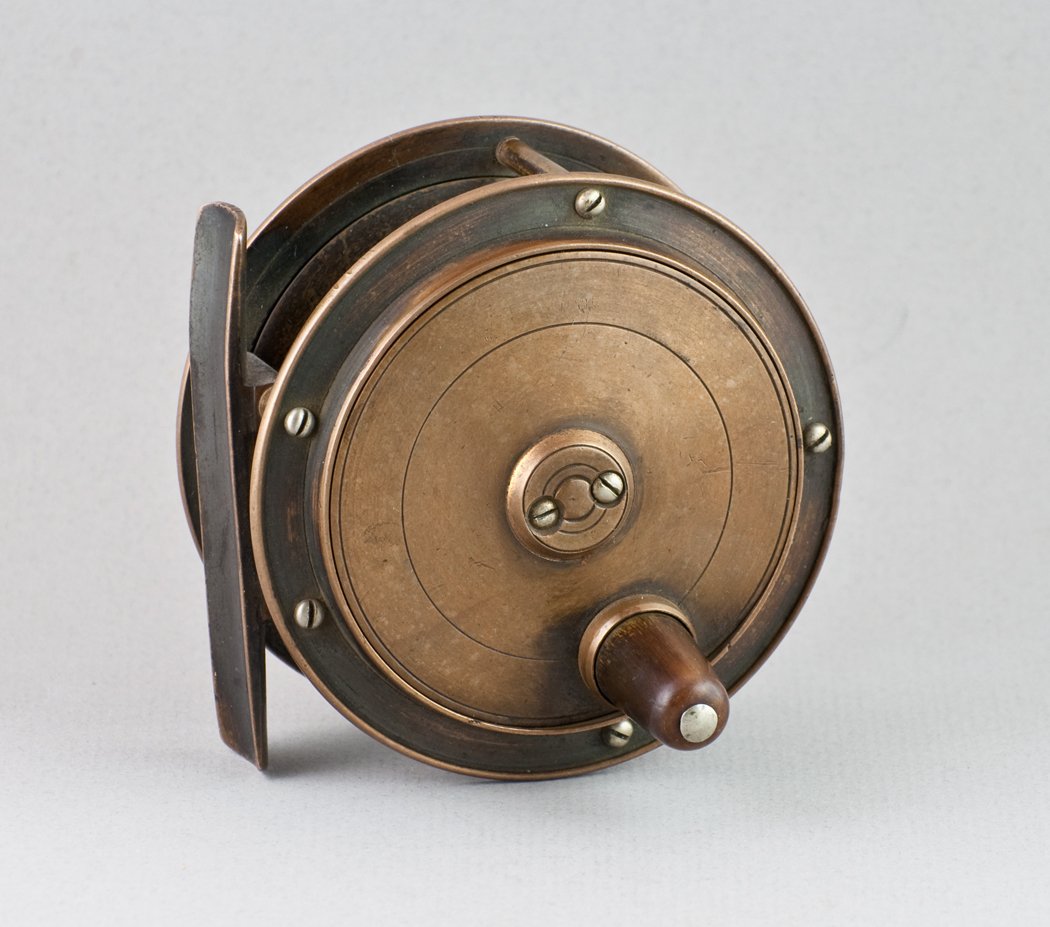 David Slater 3 1/8" Bronze Hercules Fly Reel 