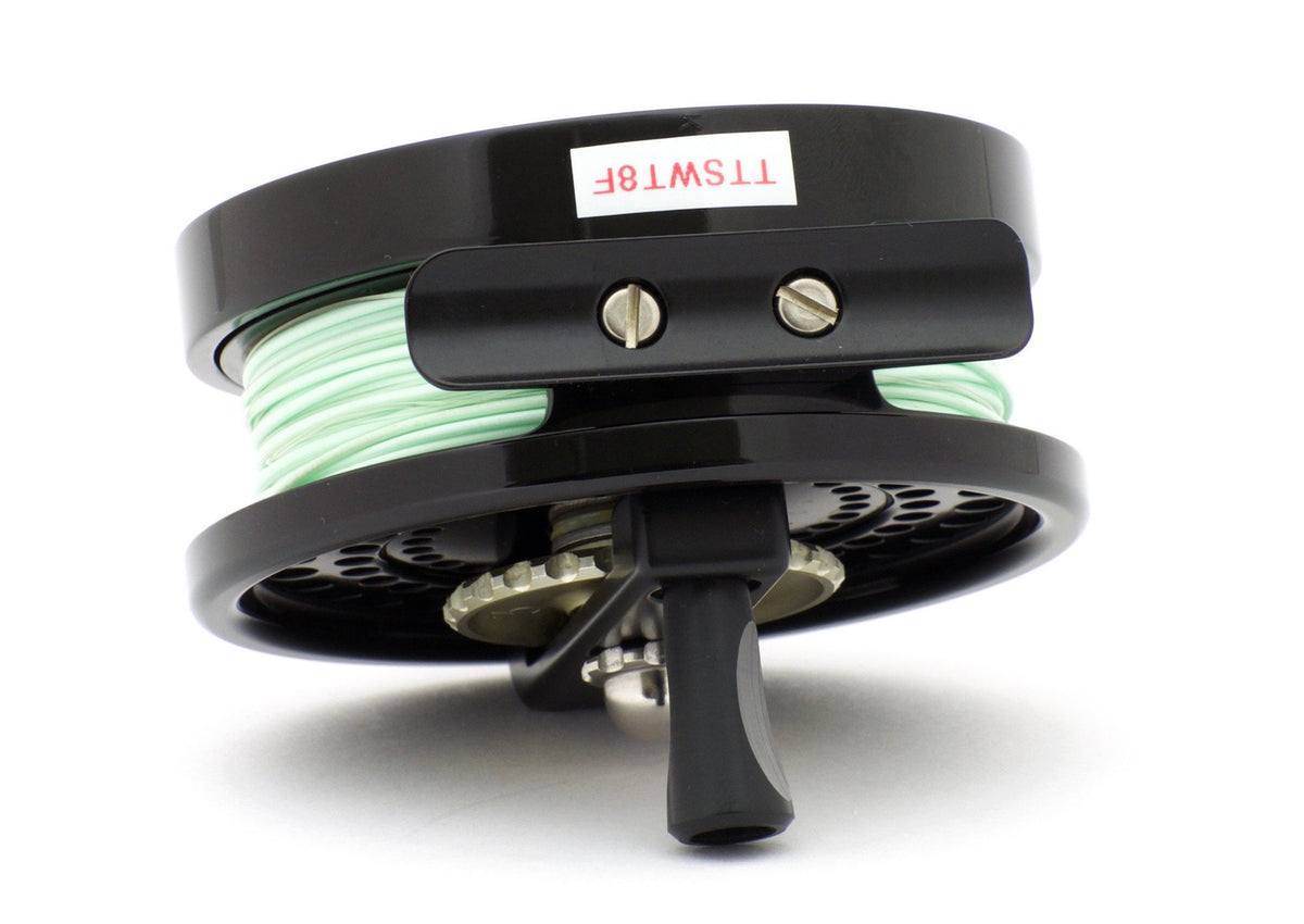 Billy Pate Salmon Fly Reel and Spare Spool - All Black