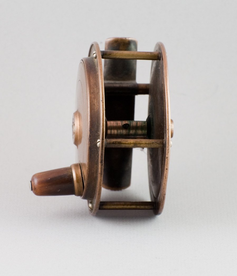 David Slater 3 1/8" Bronze Hercules Fly Reel 