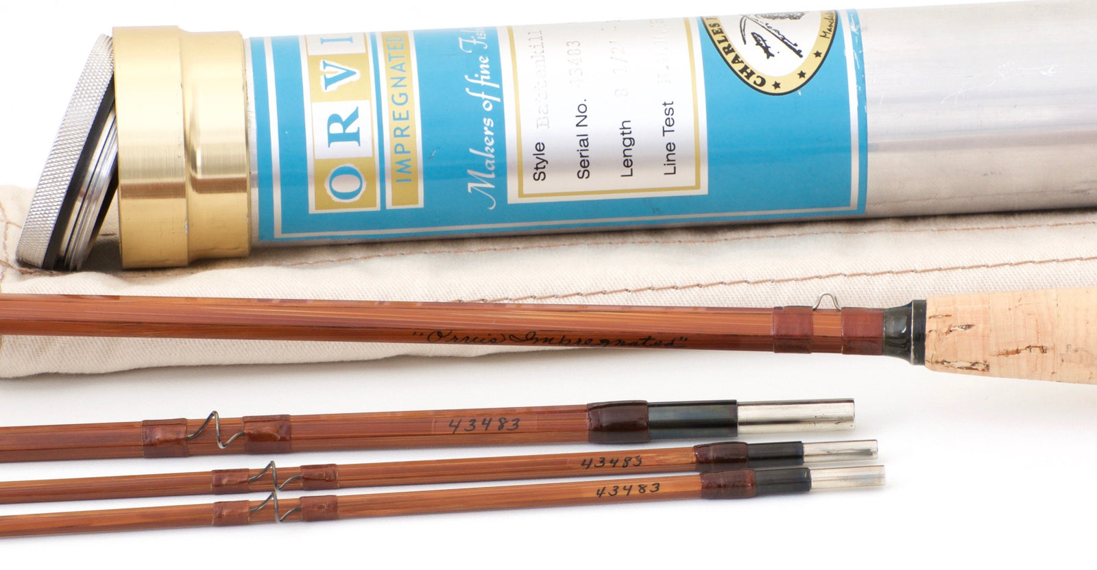 Orvis Battenkill 8'6 5-6wt Bamboo Rod