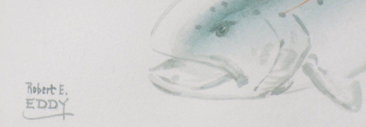 Eddy, Bob -- "Van Luven Orange" Watercolor 